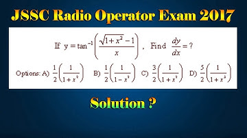 JSSC Radio Operator Exam 2017 - Solution of Maths Question | Paper 2 Maths | Fast Mathematics