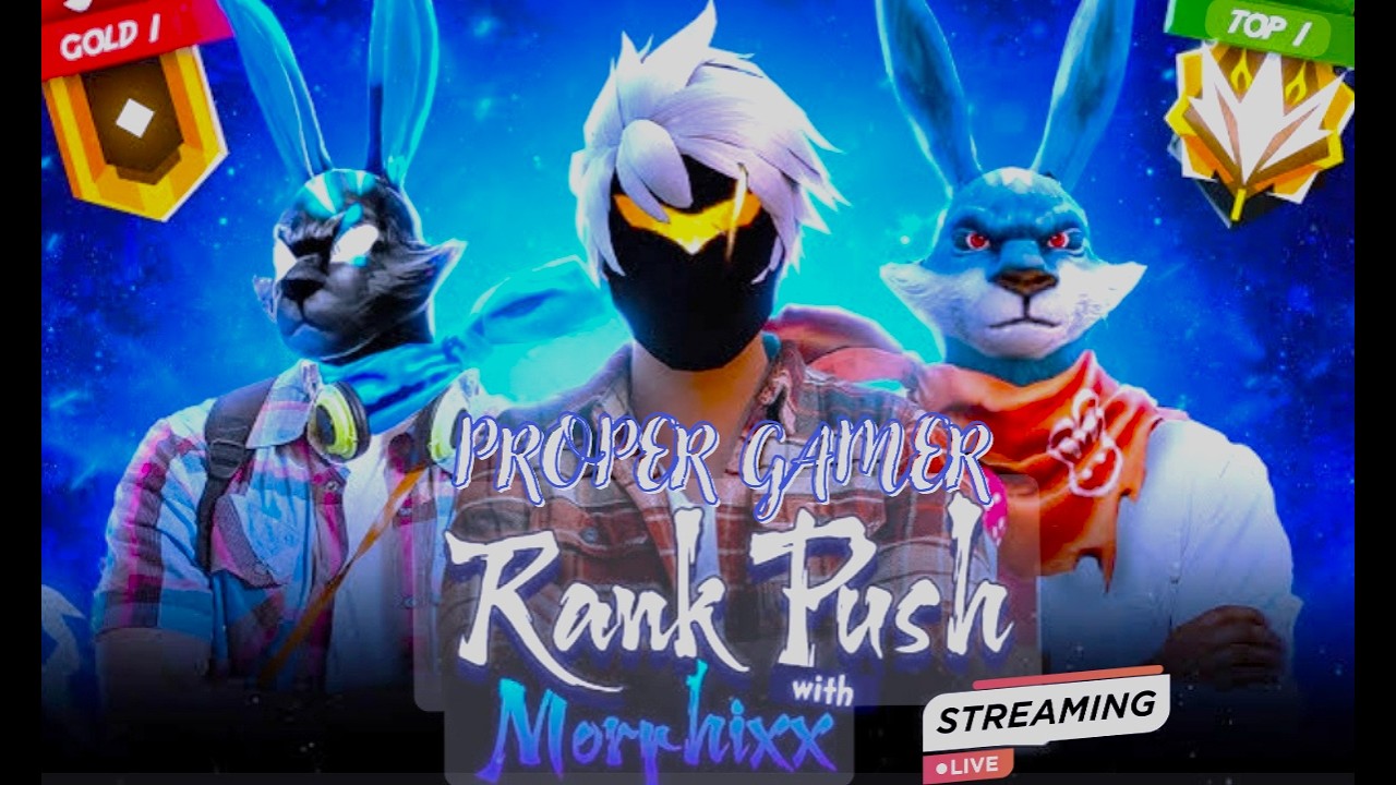 [Live Free Fire New Rank Season Rank Push Live @RaiStar  @vishnurajputgaming