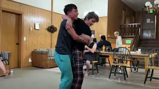 Sock Wrestling At Yd Winter Camp