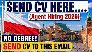 Work In Poland 🇵🇱 | This Agency Is Hiring Foreign Workers — No Degree   Visa Support! Owafk Africa