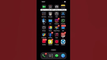 How to enable WiFi calling on iPhone #shorts #iphonetips #wificalling