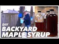 This Is How To Make Maple Syrup In Your Backyard