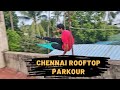 Parkourpaiyan  parkour on rooftops of the south indian city  chennai