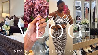 Fall Home Weekly Vlog & Home Decor Updates! Home Organization & More! Pilates Workout & Nail Vlog!