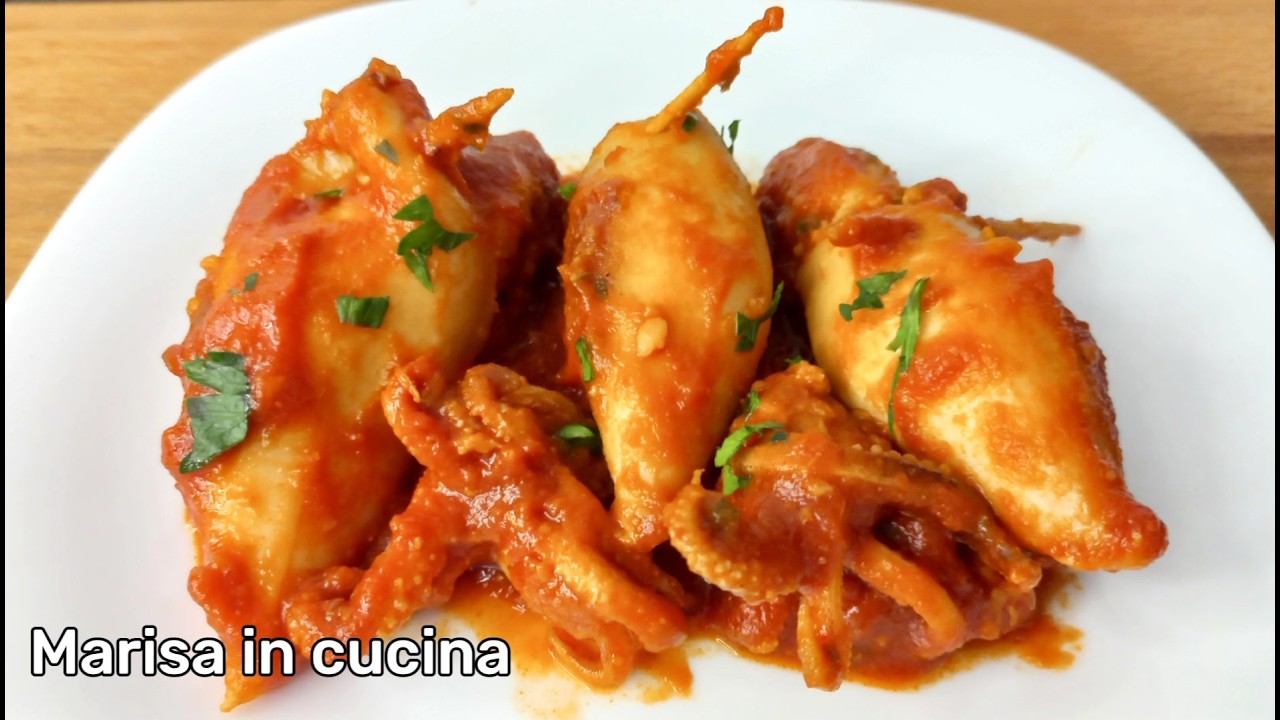 CALAMARI RIPIENI ALLA PUGLIESE: UN' ESPLOSIONE DI SAPORI DEL MEDITERRANEO