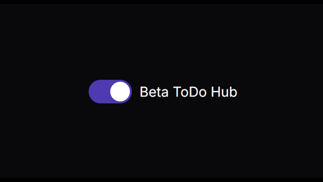 The new ToDo Hub - lcmd