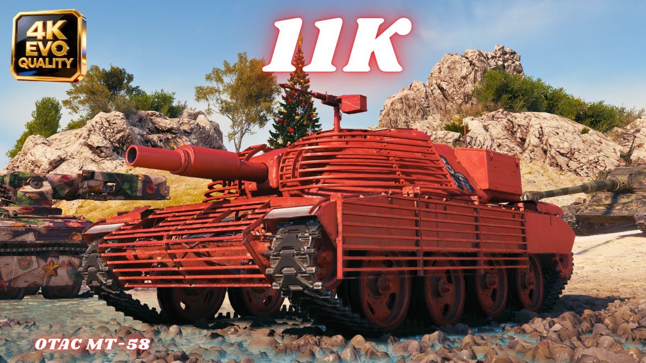 OTAC MT-58 11K Damage 6 Kills | World of Tanks | Mir Tankov