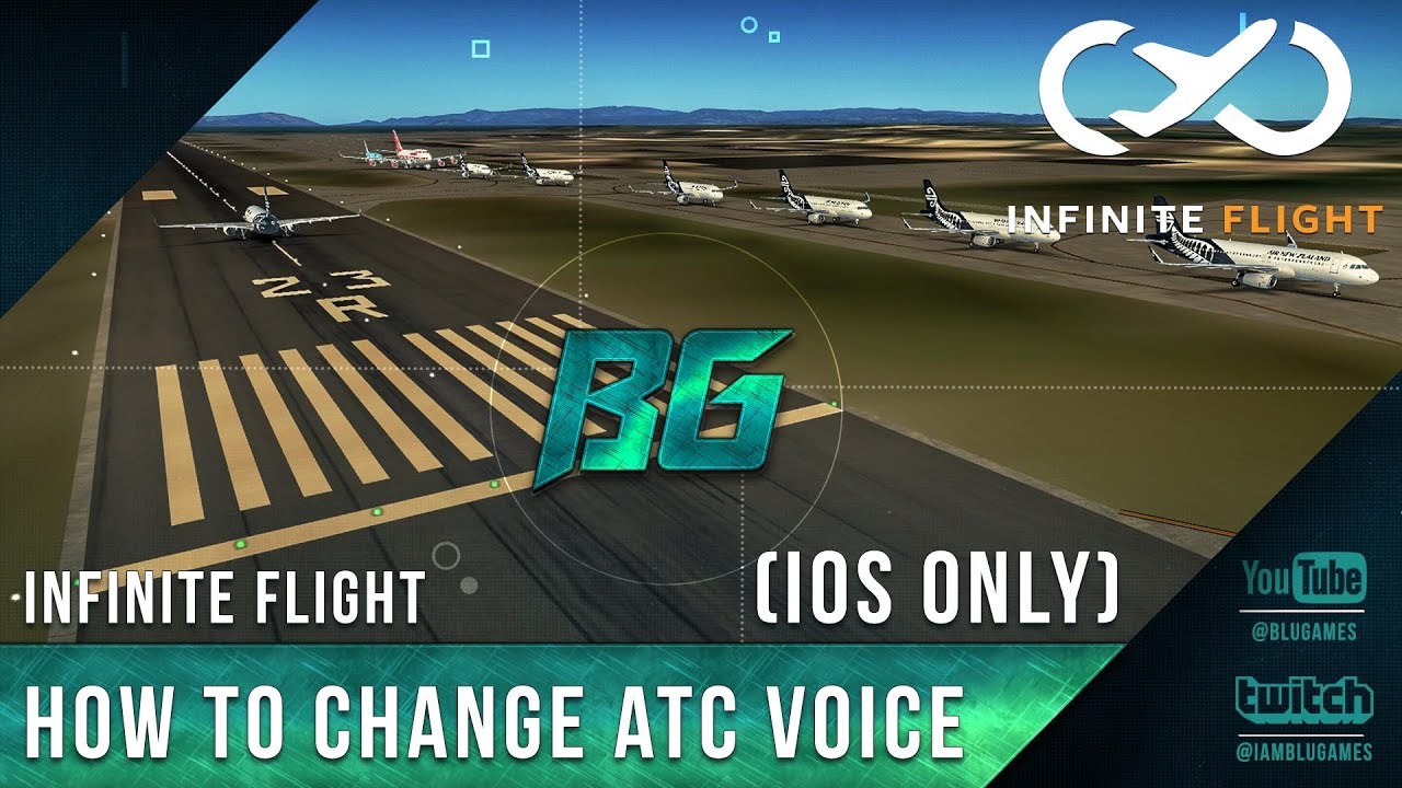 Infinite Flight How to Change ATC Voice (IOS Devices Only) YouTube
