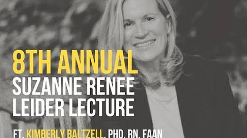 8th Annual Suzanne Renee Leider Lecture - UCI Sue ...