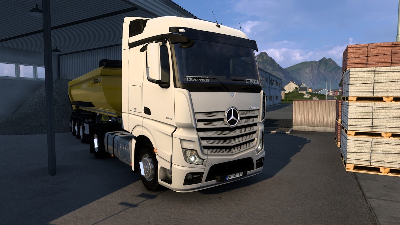 Mercedes Benz / Actros 1848 L / Tırsan Sarı Damper