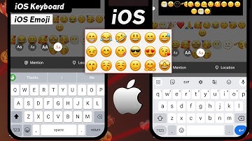 iPhone Keyboard On Android & iOS Emojis 😏 ios keyboard on android !