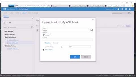 Team Services IntelliJ Plugin Build Integration