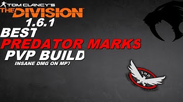 THE DIVISION 1.6.1 PVP PREDATOR MARK BUILD (MELT PLAYERS QUICK) (LAST STAND GAMEPLAY)