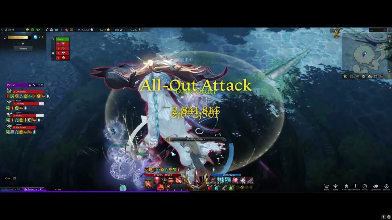 Lost Ark - Argos - 1470 Pinnacle Glaivier (All-out Attack Variant)