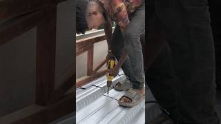 Galvalum Decking Sheet Installation