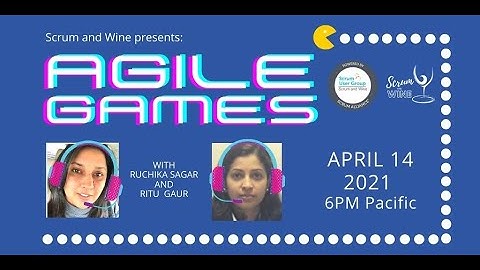 Scrum and Wine Agile Games - April 14th, 2021