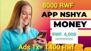 KORERA AMAFARANGA 1 ADS = 1400 RWF BIKUZA KURI MOBILE MONEY CG AIRTEL MONEY RWANDA  screenshot 2