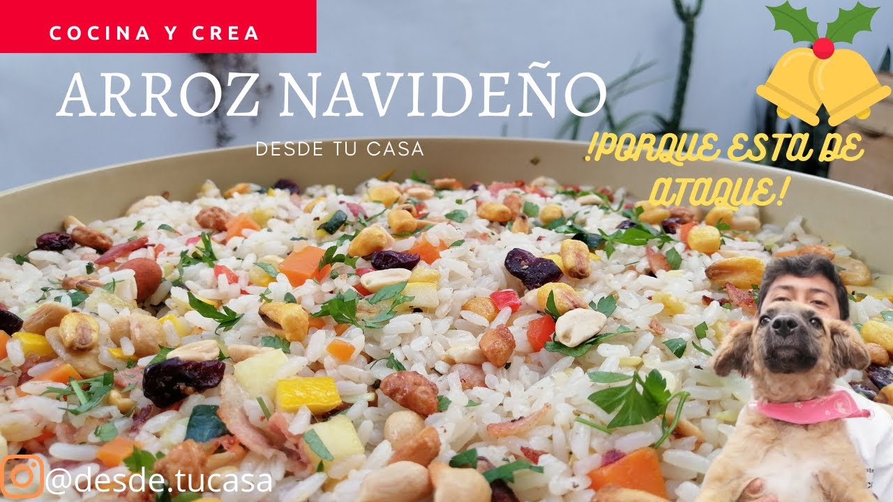 ARROZ NAVIDEÑO🍚 receta fácil y rápida para estas grandes fechas Desde ...
