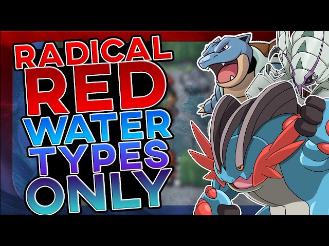 Pokemon Radical Red But I Can Only Use Dragon Types! (Hardest Rom Hack) 