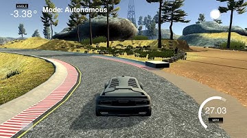 Udacity Car Sim Track #1 - Autonomous at 27 mph
