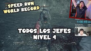 LOS TRUCOS del RECORD MUNDIAL en BLOODBORNE | TODOS LOS JEFES a NIVEL 4