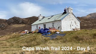 Cape Wrath Trail  April 2024  Day 5 of 13  Morvich Campsite to Bendronaig Lodge