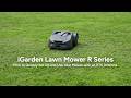 How to Set up Your iGarden Lawn Mower R Series with an RTK Antenna