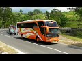 Manuver Lincah Bus Di Jalur Eksotis | Jalur Pegunungan Wonogiri