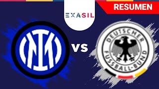 Inter 2005 (3) - (0) Alemania 2007 | Resumen | Fecha 14