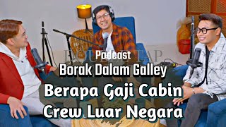 Podcast Borak Dalam Galley Ep 2 (Part 1) Aman dan CK - Berapa Gaji Cabin Crew Luar Negara?