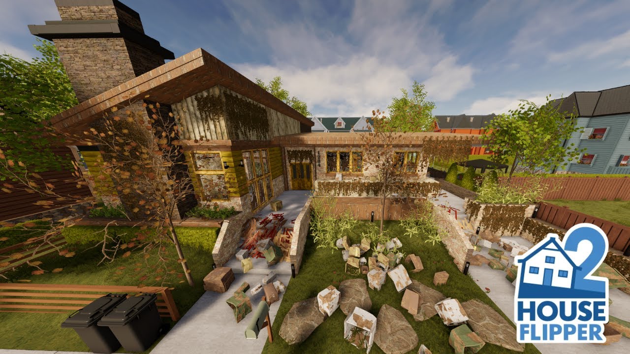 House Flipper 2 - Roommate's Retro Home Renovation (Custom Job by littleneonpea)