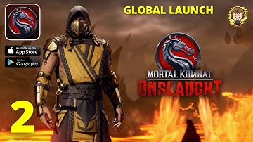 Mortal Kombat: Onslaught Gameplay - Global Launch Part 2 (Android/iOS)