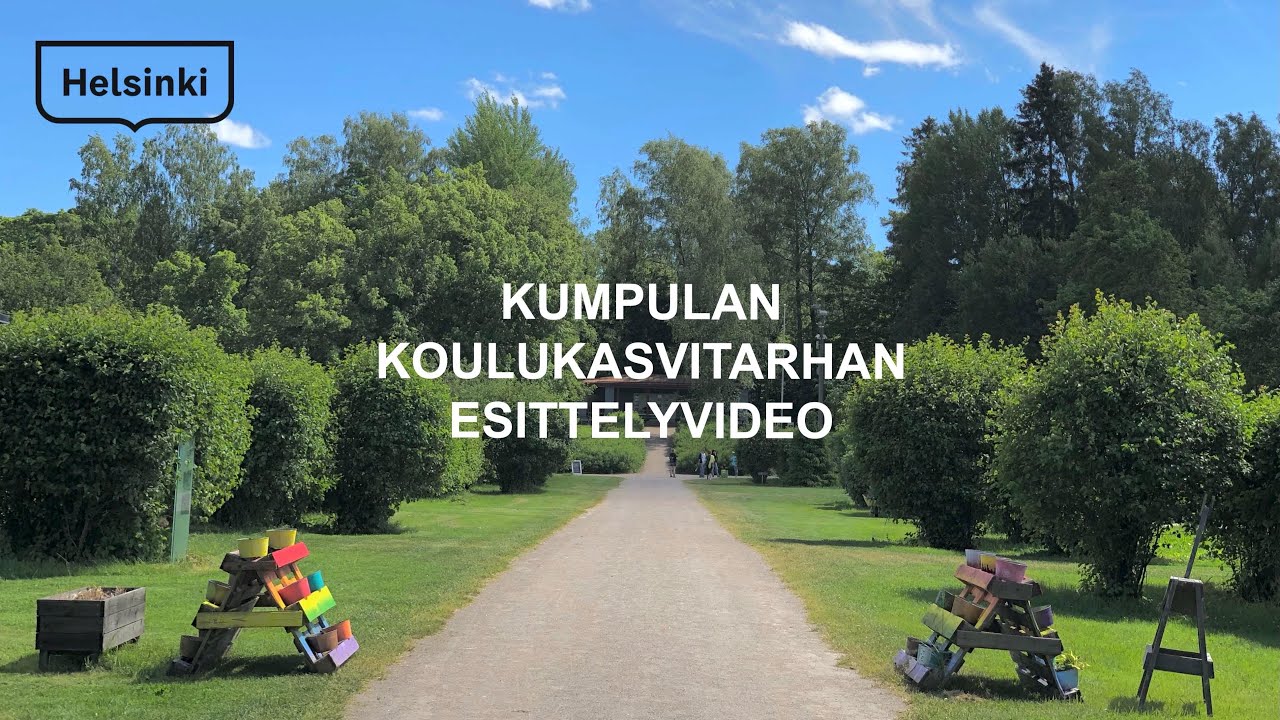 Kumpulan koulukasvitarhan esittely - 2021
