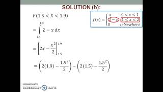 continuous probability distribution (two-tier function)
