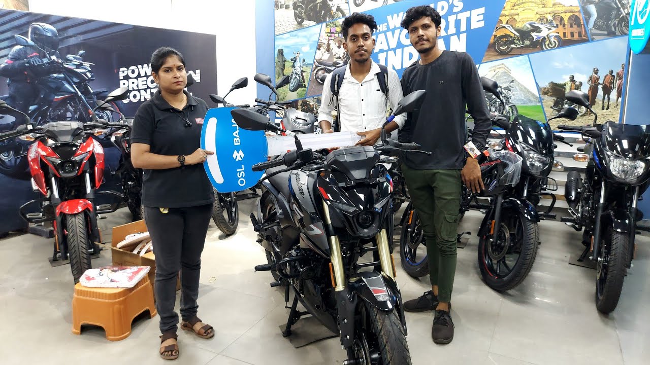 Taking Delivery of Bajaj Pulsar N160 USD Fork Model | On Road Price EMI Down Payment Explained