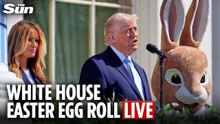 Donald and Melania Trump host 2026 White House Easter Egg roll