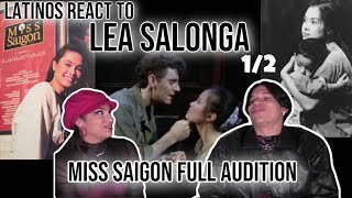 Latinos react to Lea Salonga's Miss Saigon audition | 1/2| REACTION