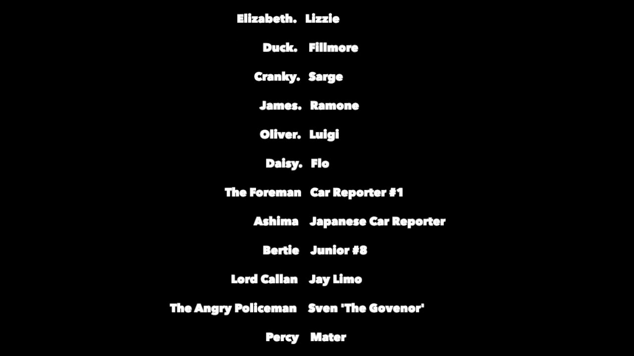 Trains (Cars) Part 34 - End Credits (Dedicated to Joe Ranft)