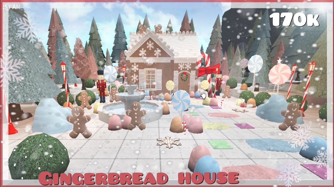 Bloxburg Speedbuild | Gingerbread House