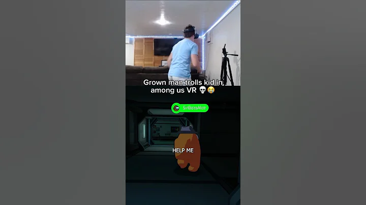 Trolling a Kid in Among Us VR
