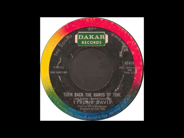 BRUCE SPRINGSTEEN (TYRONE DAVIS CVR) - TURN BACK THE HANDS OF TIME