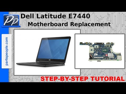 Dell Latitude E7440 Motherboard Video Tutorial Teardown