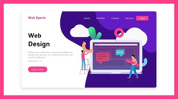 Adobe XD Landing Page Design Tutorial with unDraw | Adobe XD Web Design Tutorial