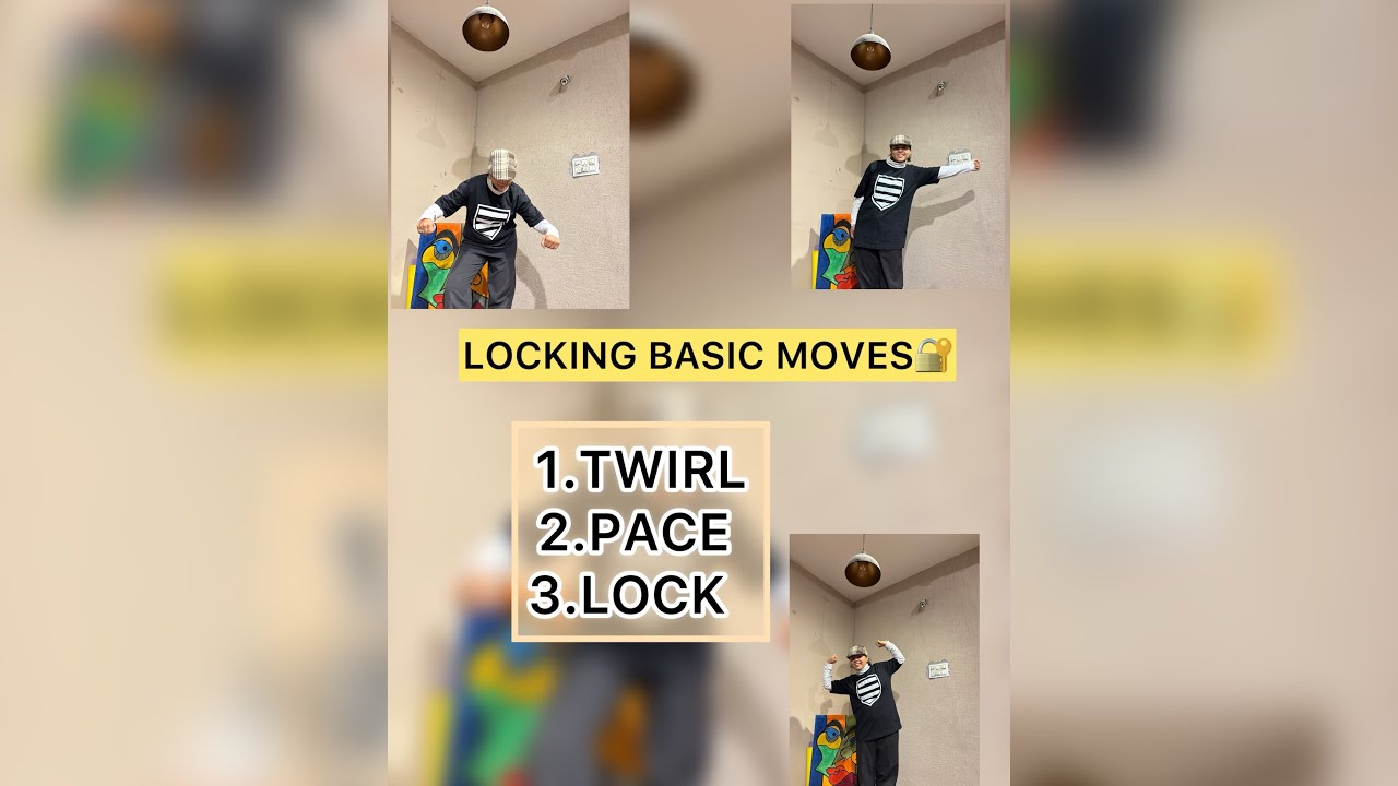 LOCKING 🔐 BASIC MOVES | Locking Dance Tutorial - YouTube