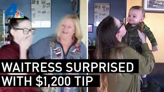 Murrieta Waitress Surprised With $1,200 Holiday Trip | NBCLA