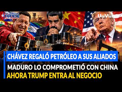 Chávez regaló petróleo a sus aliados, Maduro lo comprometió con China, ahora Trump entra al negocio