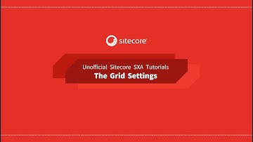 Introduction to responsive grid settings for components