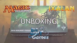 Magic The Gathering: Ixalan Deckbuilder's Toolkit Unboxing