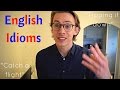 English Idiom: Tipping It Down