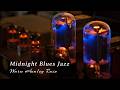 Midnight Blues Jazz ☔ | Analog Rain Sessions | 1 Hour Warm Tube Ambience